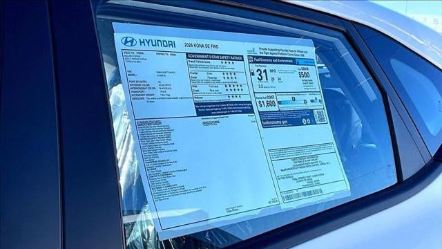 2026 Hyundai KONA SE