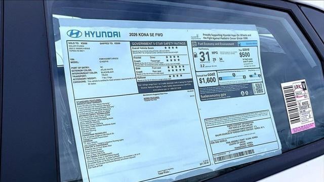 2026 Hyundai KONA SE