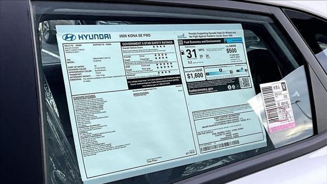 2026 Hyundai KONA SE