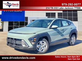 2026 Hyundai KONA with Mirage Green Exterior