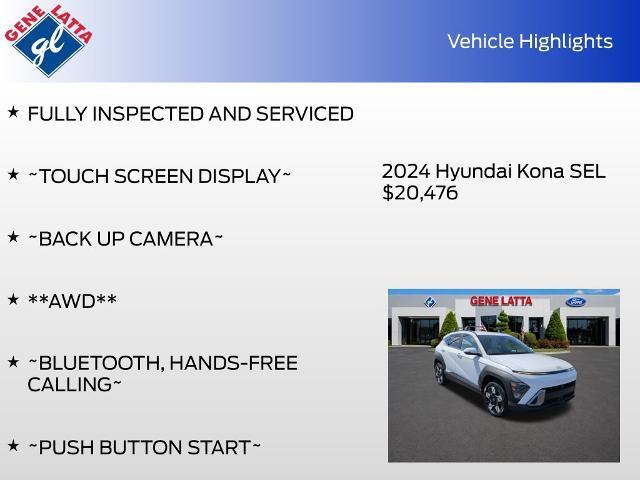 2024 Hyundai Kona - $20,476