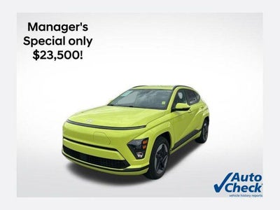 Photo of a 2024 Hyundai Kona Electric SEL 4DR Crossover for sale