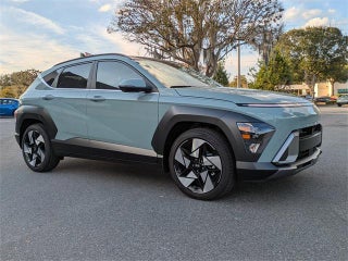 2026 Hyundai KONA with Mirage Green Exterior