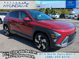 2026 Hyundai KONA with Ultimate Red Metallic Exterior