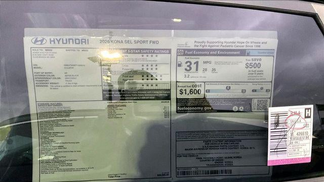 2026 Hyundai KONA SEL Sport