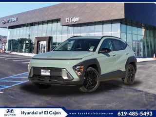 2026 Hyundai KONA with Mirage Green Exterior