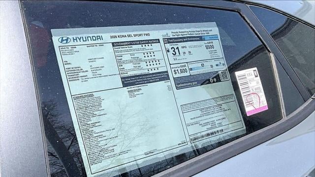 2026 Hyundai KONA SEL Sport