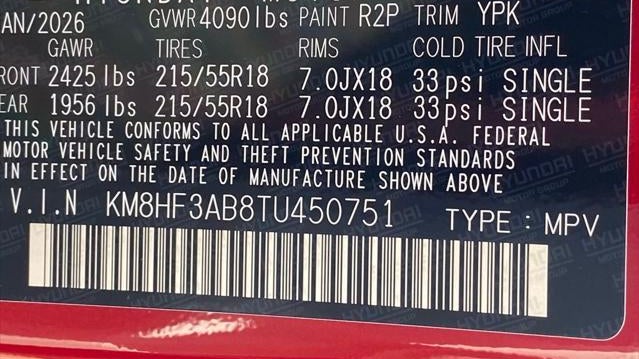 2026 Hyundai KONA SEL Sport