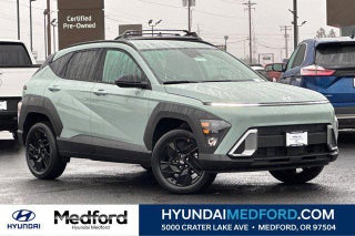 2026 Hyundai KONA with Mirage Green Exterior