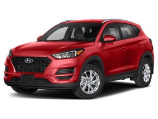 2021 Hyundai TUCSON with Red Crimson Exterior