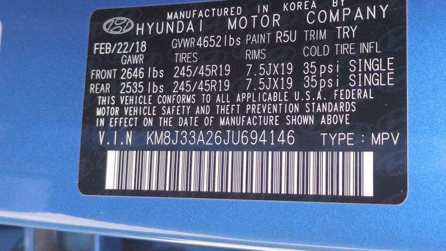 2018 Hyundai TUCSON Limited