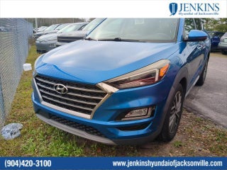 2021 Hyundai TUCSON with Aqua Blue Exterior
