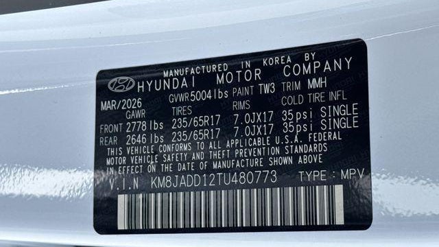 2026 Hyundai TUCSON Hybrid Blue SE