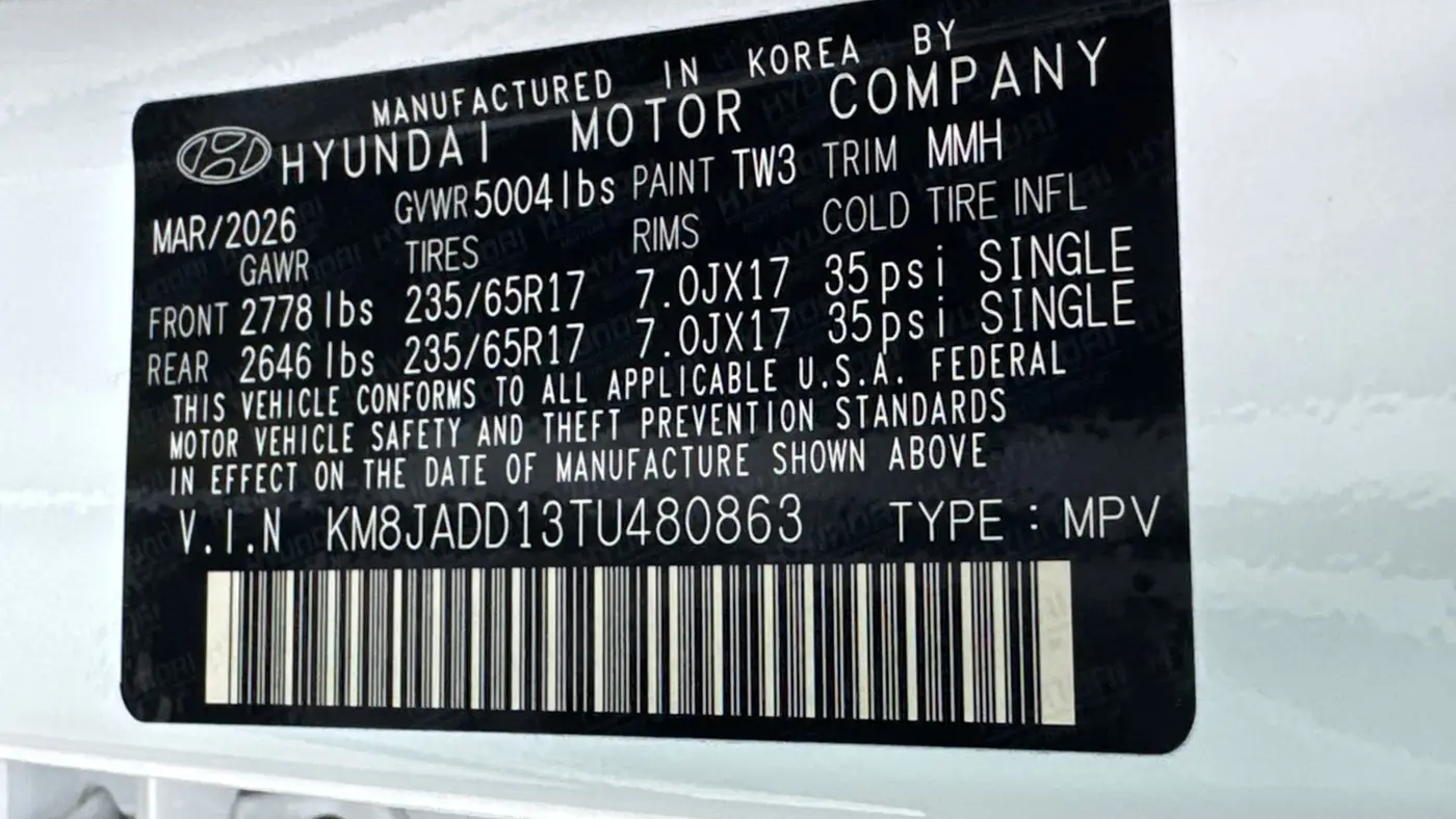 2026 Hyundai TUCSON Hybrid Blue SE