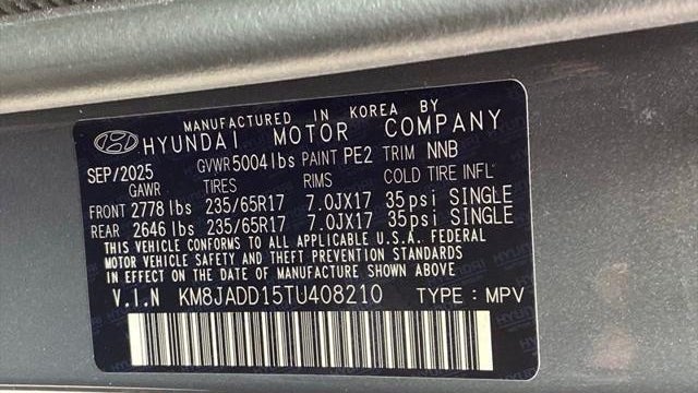 2026 Hyundai TUCSON Hybrid Blue SE