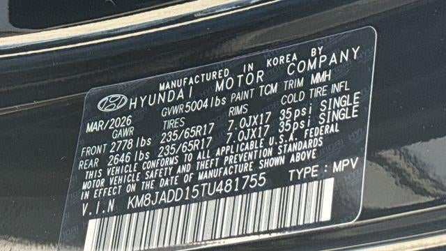 2026 Hyundai TUCSON Hybrid Blue SE