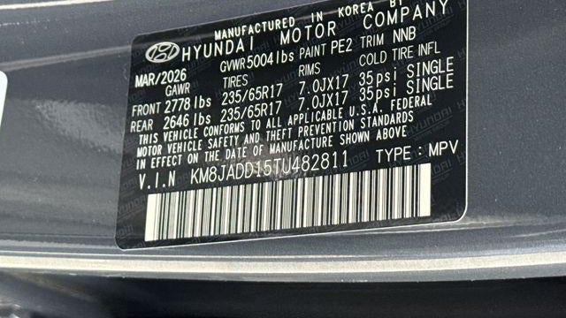 2026 Hyundai TUCSON Hybrid Blue SE