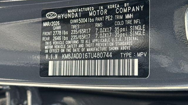 2026 Hyundai TUCSON Hybrid Blue SE