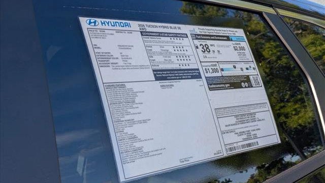 2026 Hyundai TUCSON Hybrid Blue SE