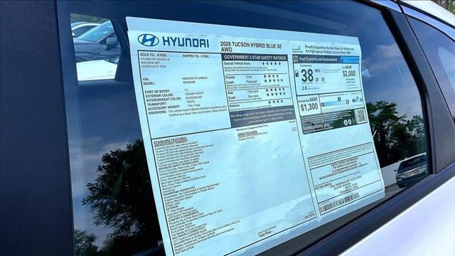 2026 Hyundai TUCSON Hybrid Blue SE