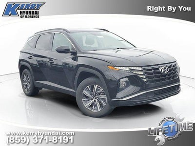 Photo of a 2022 Hyundai Tucson Hybrid AWD Blue 4DR SUV for sale