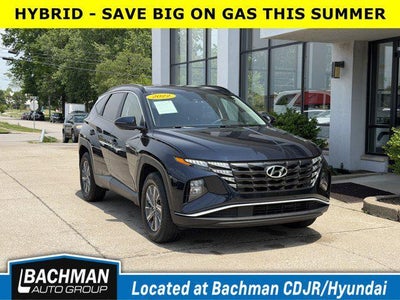2022 Hyundai Tucson Hybrid AWD Blue 4DR SUV
