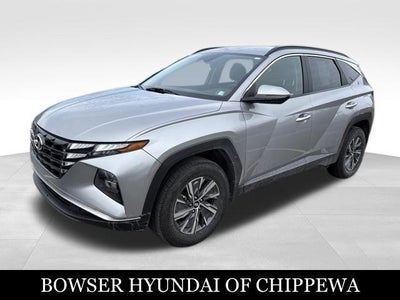 Photo of a 2022 Hyundai Tucson Hybrid AWD Blue 4DR SUV for sale