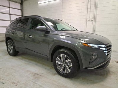 Photo of a 2022 Hyundai Tucson Hybrid AWD Blue 4DR SUV for sale