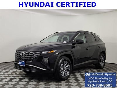 Photo of a 2023 Hyundai Tucson Hybrid AWD Blue 4DR SUV for sale
