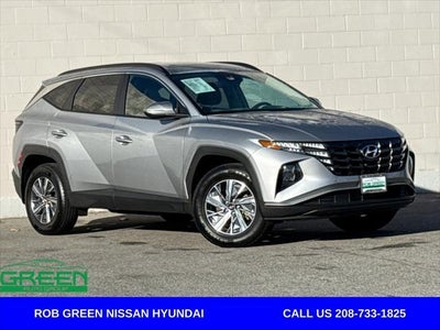 Photo of a 2023 Hyundai Tucson Hybrid AWD Blue 4DR SUV for sale