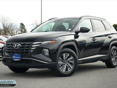 Photo of a 2022 Hyundai Tucson Hybrid AWD Blue 4DR SUV for sale