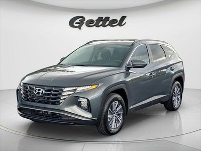 Photo of a 2022 Hyundai Tucson Hybrid AWD Blue 4DR SUV for sale