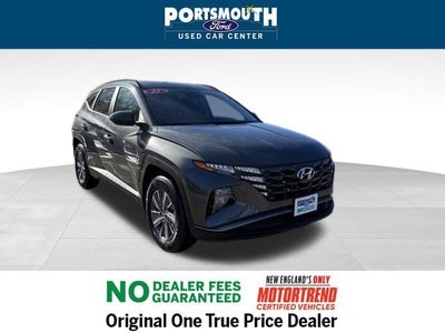 Photo of a 2022 Hyundai Tucson Hybrid AWD Blue 4DR SUV for sale