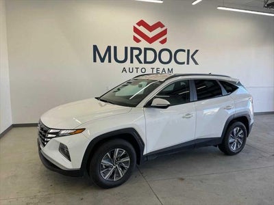 Photo of a 2022 Hyundai Tucson Hybrid AWD Blue 4DR SUV for sale