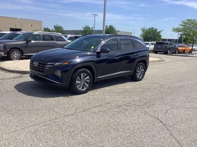 Photo of a 2022 Hyundai Tucson Hybrid AWD Blue 4DR SUV for sale