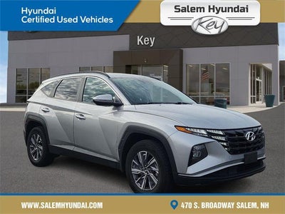 Photo of a 2022 Hyundai Tucson Hybrid AWD Blue 4DR SUV for sale