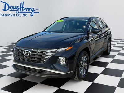 Photo of a 2023 Hyundai Tucson Hybrid AWD Blue 4DR SUV for sale