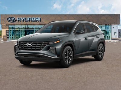 Photo of a 2023 Hyundai Tucson Hybrid AWD Blue 4DR SUV for sale