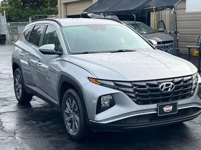 Photo of a 2022 Hyundai Tucson Hybrid AWD Blue 4DR SUV for sale
