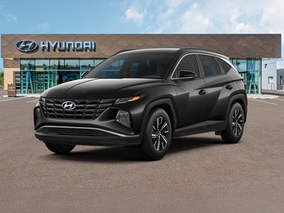 Photo of a 2023 Hyundai Tucson Hybrid AWD Blue 4DR SUV for sale