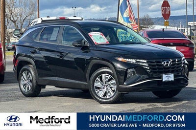 Photo of a 2022 Hyundai Tucson Hybrid AWD Blue 4DR SUV for sale