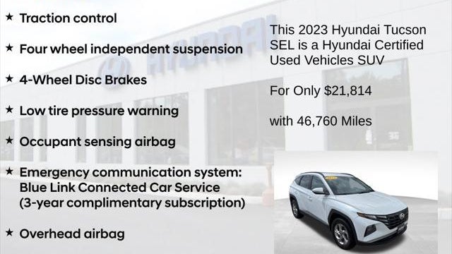 2023 Hyundai TUCSON SEL