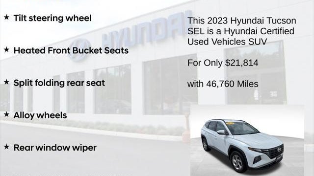 2023 Hyundai TUCSON SEL