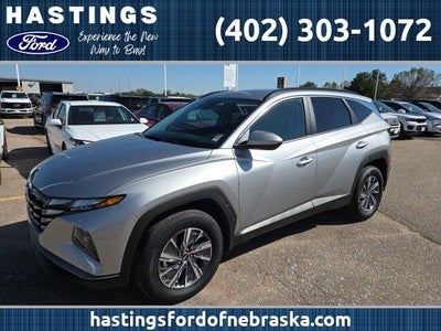 Photo of a 2024 Hyundai Tucson Hybrid AWD Blue 4DR SUV for sale