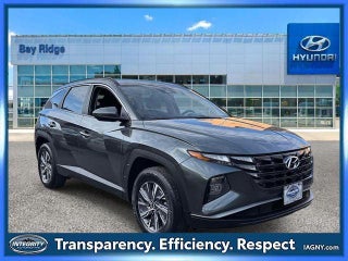 2024 Hyundai TUCSON Hybrid with Amazon Gray Exterior