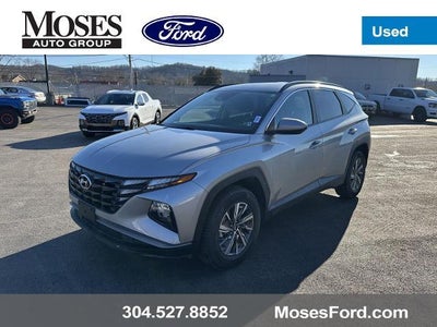 Photo of a 2024 Hyundai Tucson Hybrid AWD Blue 4DR SUV for sale