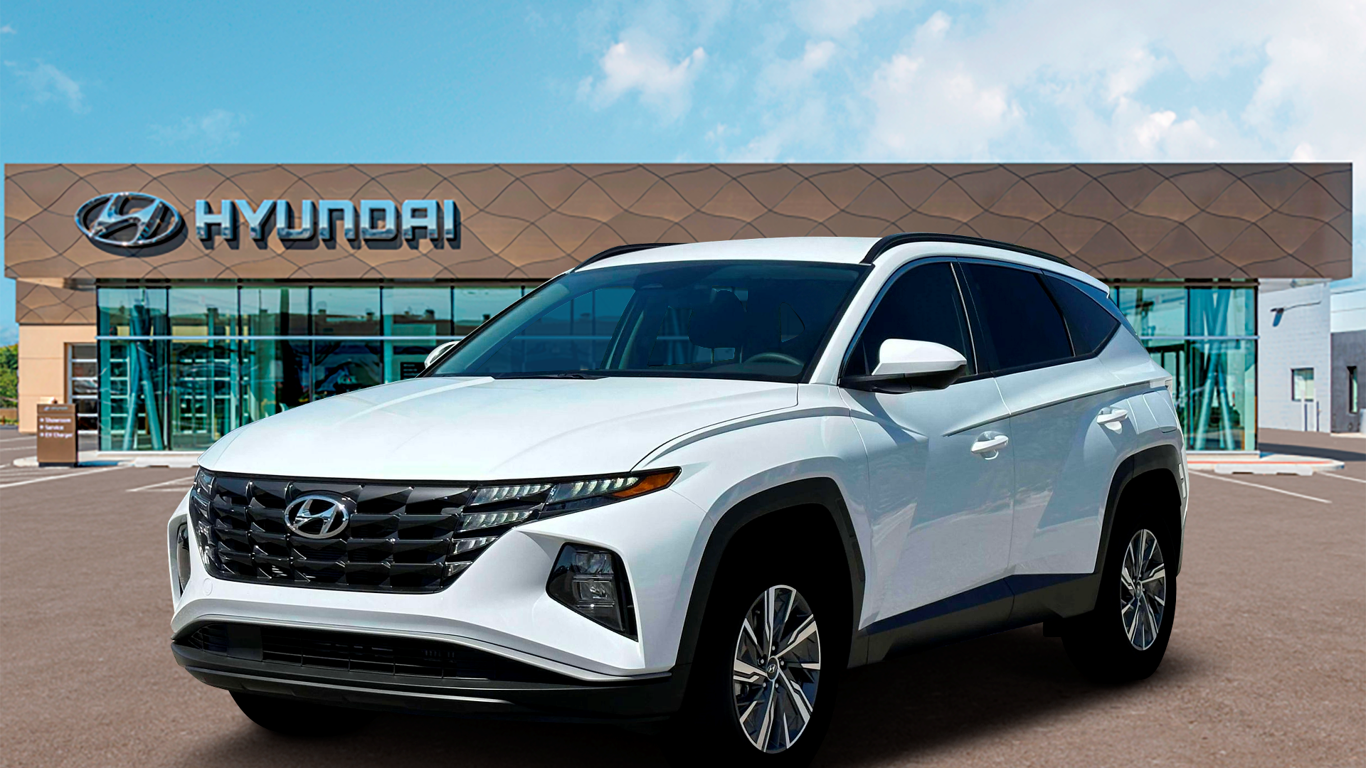 Preowned 2024 Hyundai TUCSON Hybrid Blue for Sale