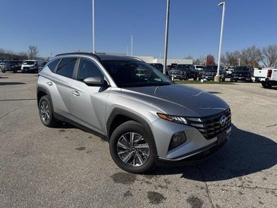 Photo of a 2024 Hyundai Tucson Hybrid AWD Blue 4DR SUV for sale