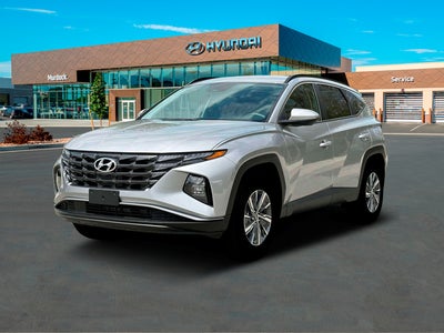 Photo of a 2024 Hyundai Tucson Hybrid AWD Blue 4DR SUV for sale
