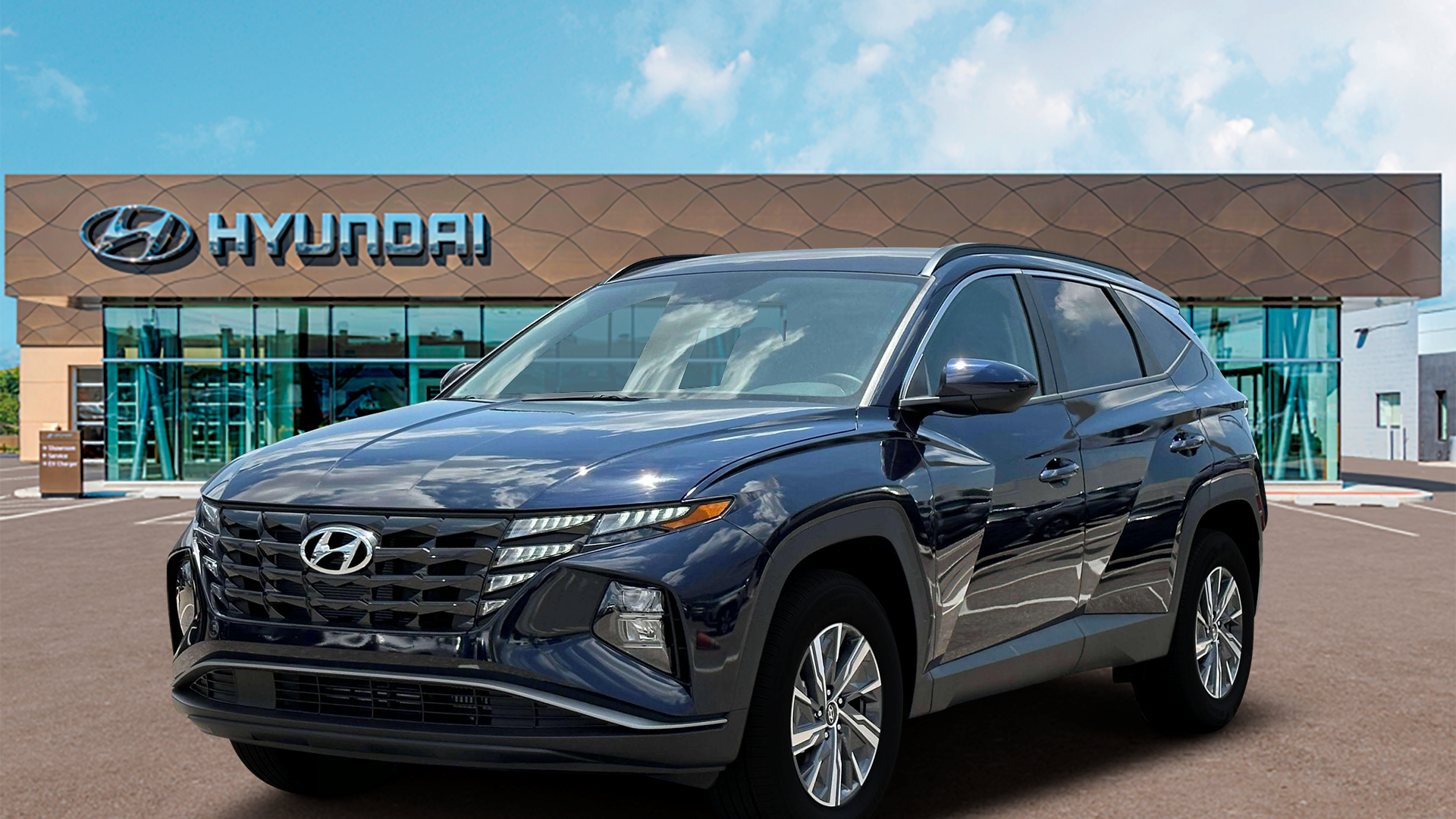 Preowned 2024 Hyundai TUCSON Hybrid Blue for Sale